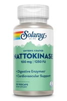 Nattokinase -- 100 mg - 30 Vegetable Capsules (Растительные капсулы) Solaray