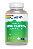 Мультивитамин высокой энергии, без железа - 120 VegCaps - Solaray Solaray