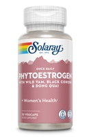Solaray PhytoEstrogen™ -- 30 растительных капсул Solaray