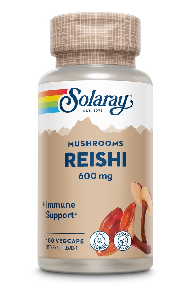 Reishi Mushroom -- 100 Capsules (Капсулы) Solaray