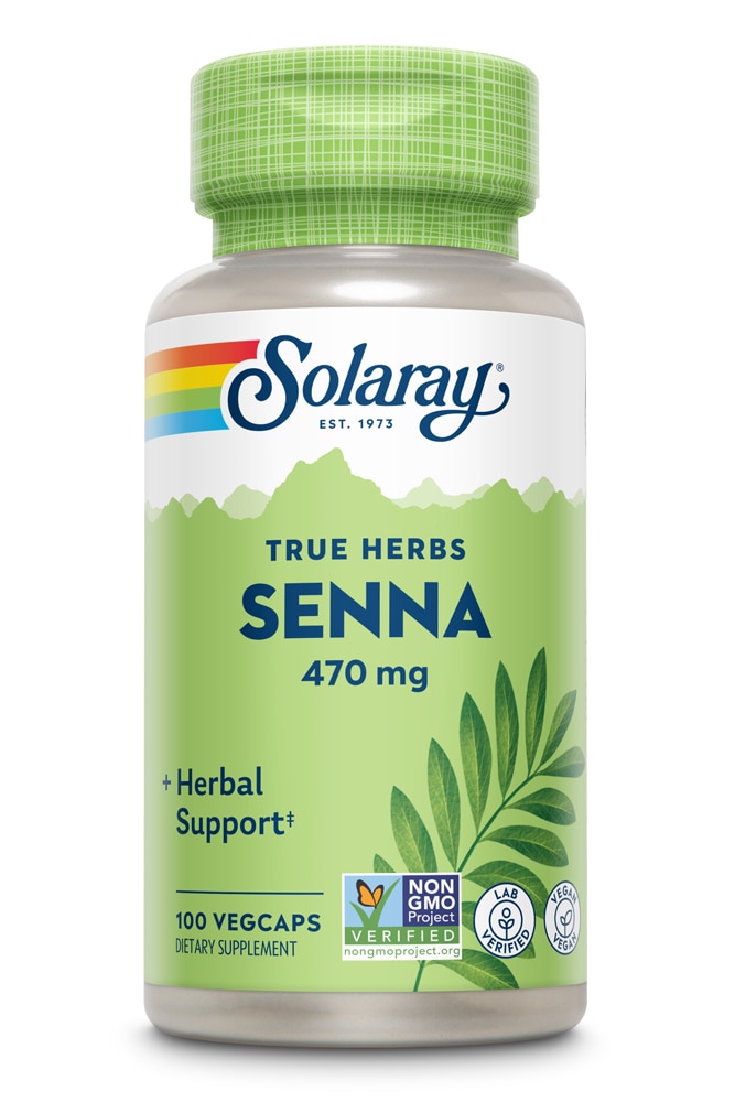 Senna -- 100 Capsules (Капсулы) Solaray