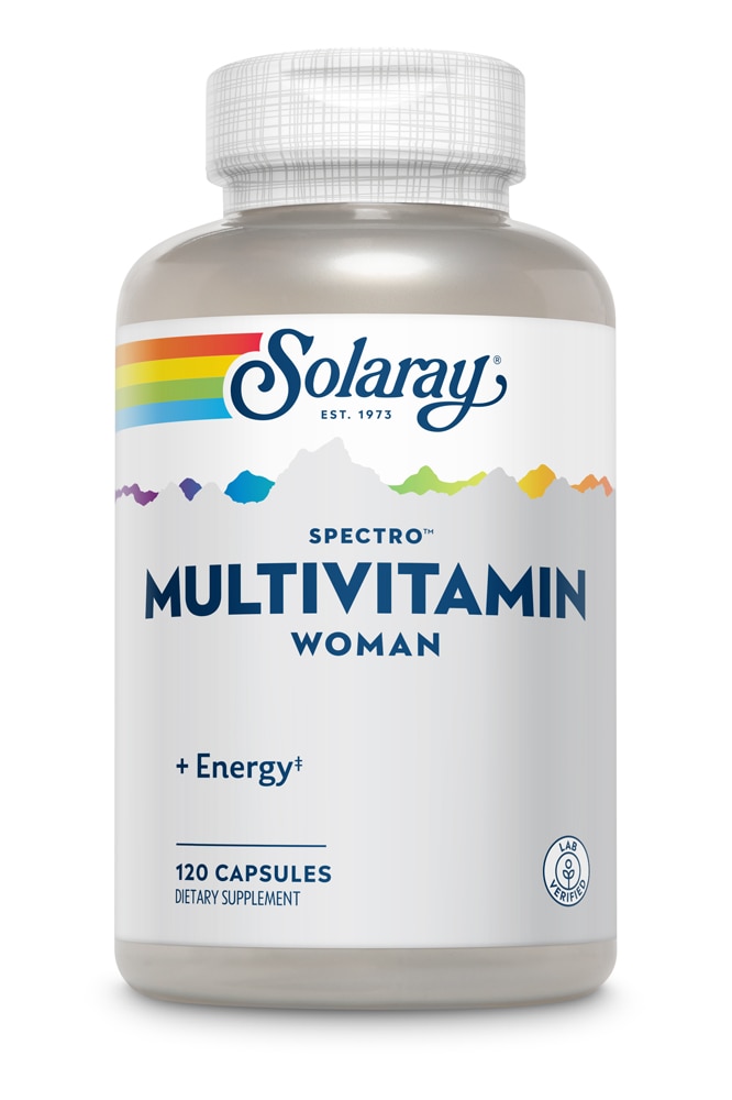 Solaray Spectro™ поливитамины для женщин -- 120 капсул Solaray