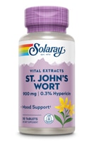 Пищевая добавка Solaray St John's Wort - 30 таблеток Solaray