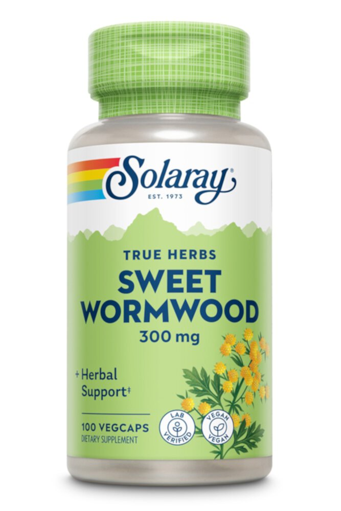 Sweet Wormwood -- 300 mg - 100 VegCaps Solaray