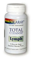 Total Cleanse Lymph - 60 вегетарианских капсул - Solaray Solaray
