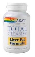 TotalCleanse™ Liver Fat Formula -- 90 Vegetarian Capsules (Вегетарианские капсулы) Solaray