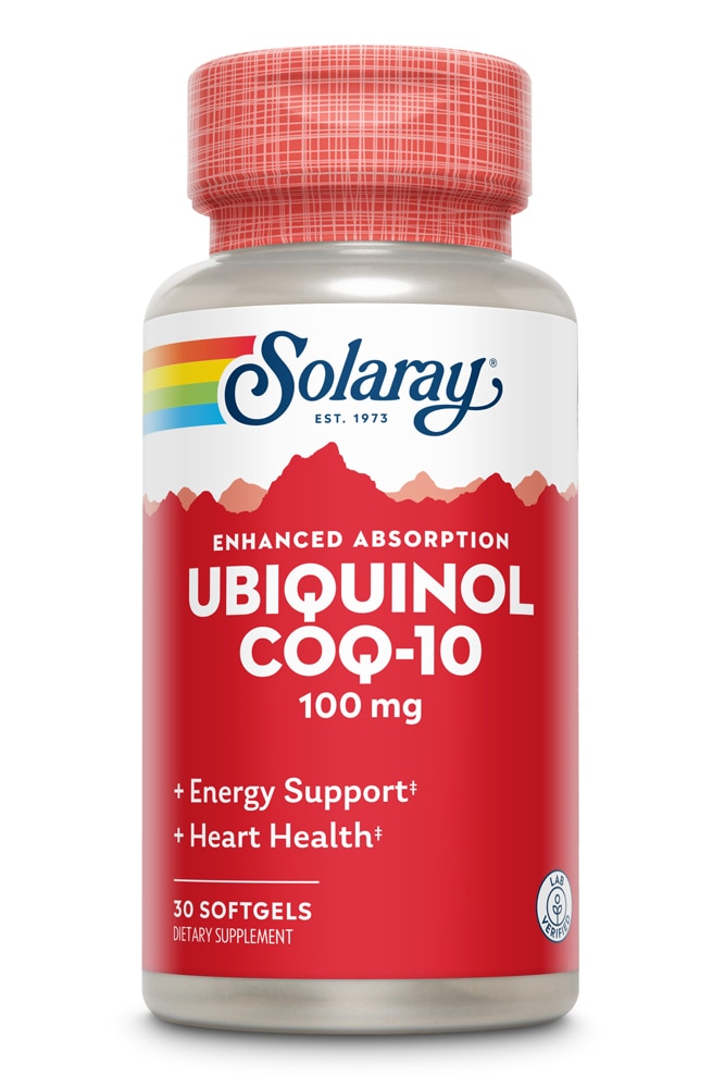 Ubiquinol CoQ-10 -- 100 mg - 30 Softgels (Мягкие капсулы) Solaray