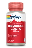 Ubiquinol CoQ-10 -- 100 mg - 30 Softgels (Мягкие капсулы) Solaray