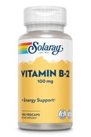 Витамин B-2 -- 100 мг -- 100 капсул Solaray