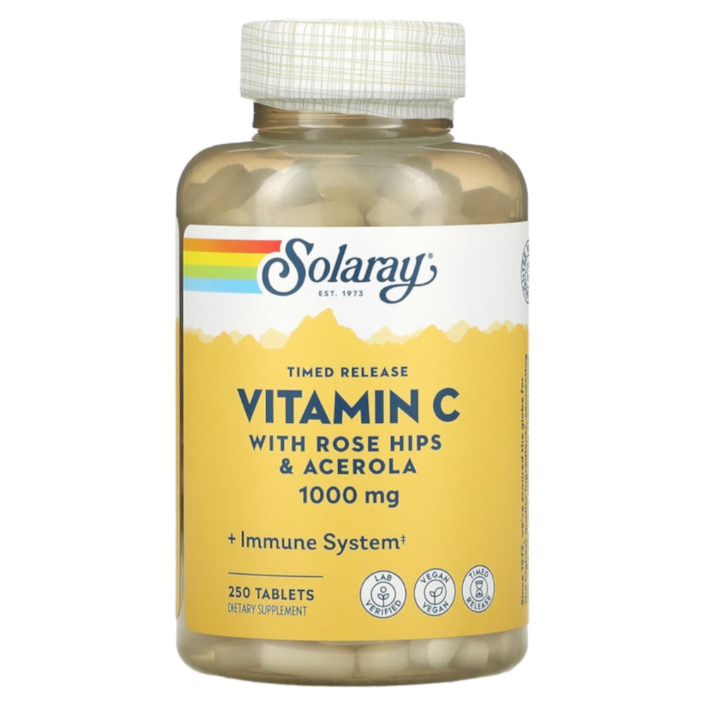 Solaray Витамин С - 1000 мг - 250 таблеток Solaray