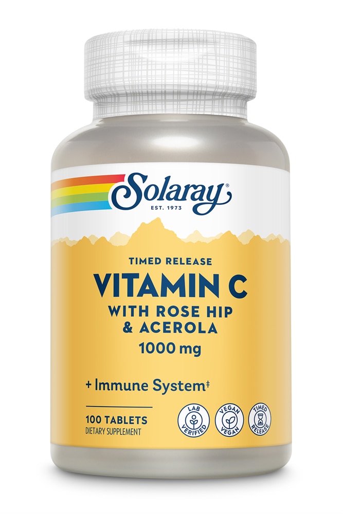 Solaray Витамин С - 1000 мг - 100 таблеток Solaray