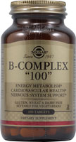 B-Complex 100 -- 100 Tablets (Таблетки) Solgar