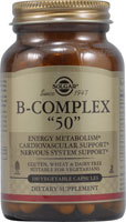 B-Complex 50 - 100 растительных капсул - Solgar Solgar