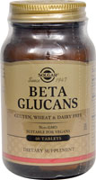 Beta Glucans -- 60 Tablets (Таблетки) Solgar