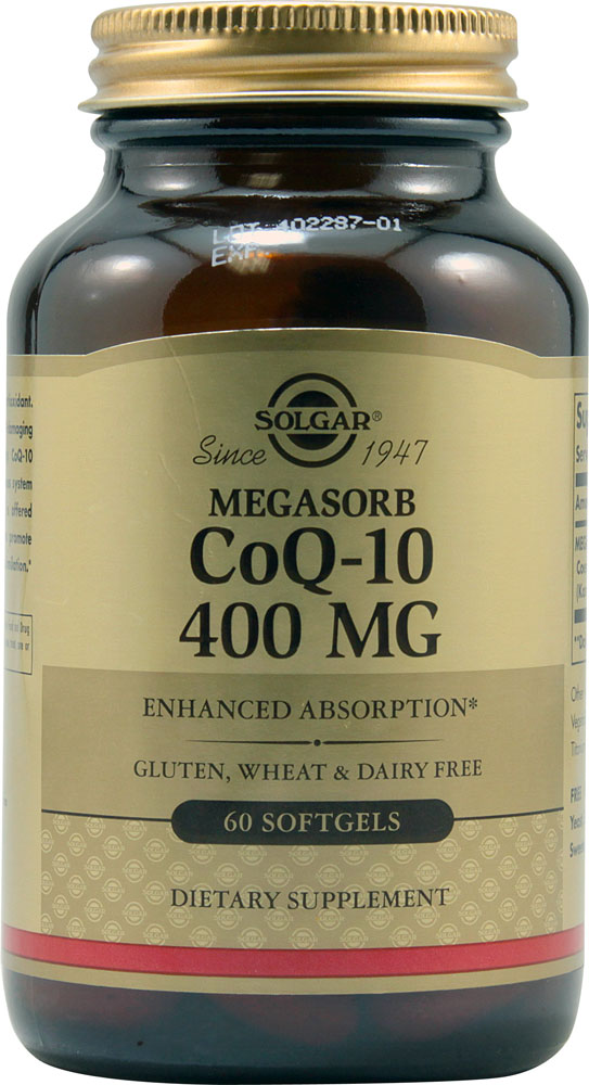 Solgar CoQ-10 -- 400 мг -- 60 мягких таблеток Solgar