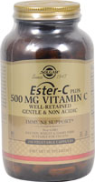 Ester-C Plus Витамин C - 500 мг - 250 растительных капсул - Solgar Solgar