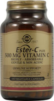 Ester-C Plus Витамин C - 500 мг - 100 растительных капсул - Solgar Solgar