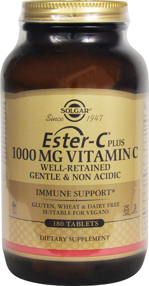 Ester-C Plus Витамин C - 1000 мг - 180 таблеток - Solgar Solgar