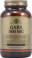 Solgar ГАМК -- 500 мг -- 100 растительных капсул Solgar