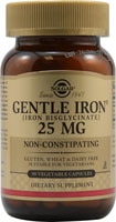 Gentle Iron® - 25 мг - 90 растительных капсул - Solgar Solgar