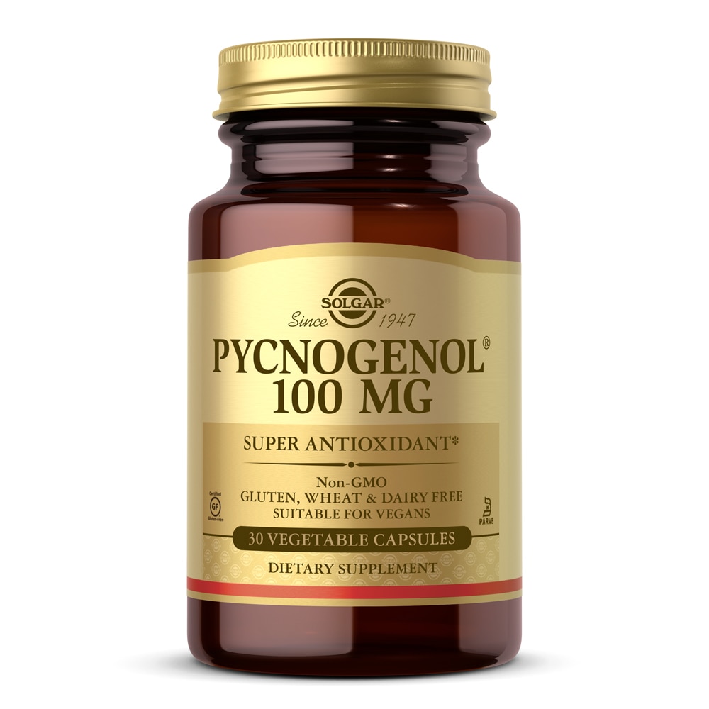 Solgar Pycnogenol® - 100 мг - 30 растительных капсул Solgar
