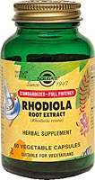 Rhodiola Root Extract -- 60 Vegetable Capsules (Растительные капсулы) Solgar