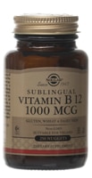 Витамин B12, сублингвальный - 1000 мкг - 250 таблеток - Solgar Solgar