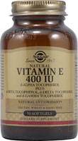 Витамин E - 400 МЕ - 50 капсул - Solgar Solgar