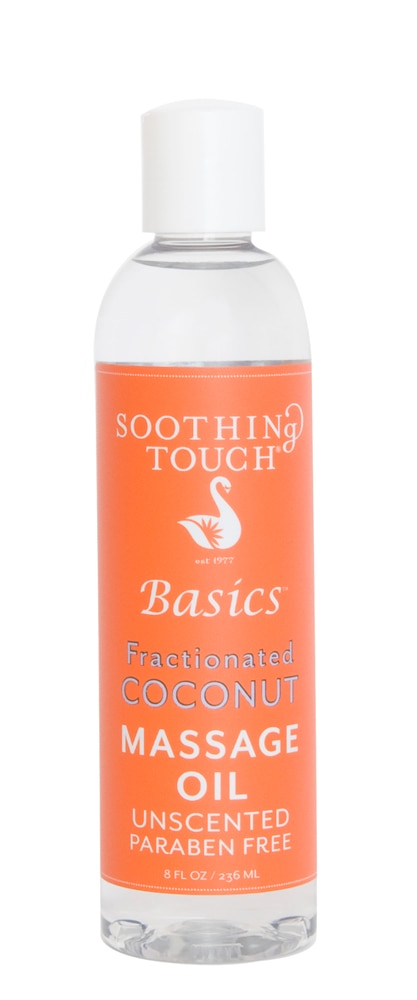 Soothing Touch Basics - Фракционированное кокосовое масло - Массажное масло - 8 унций Soothing Touch