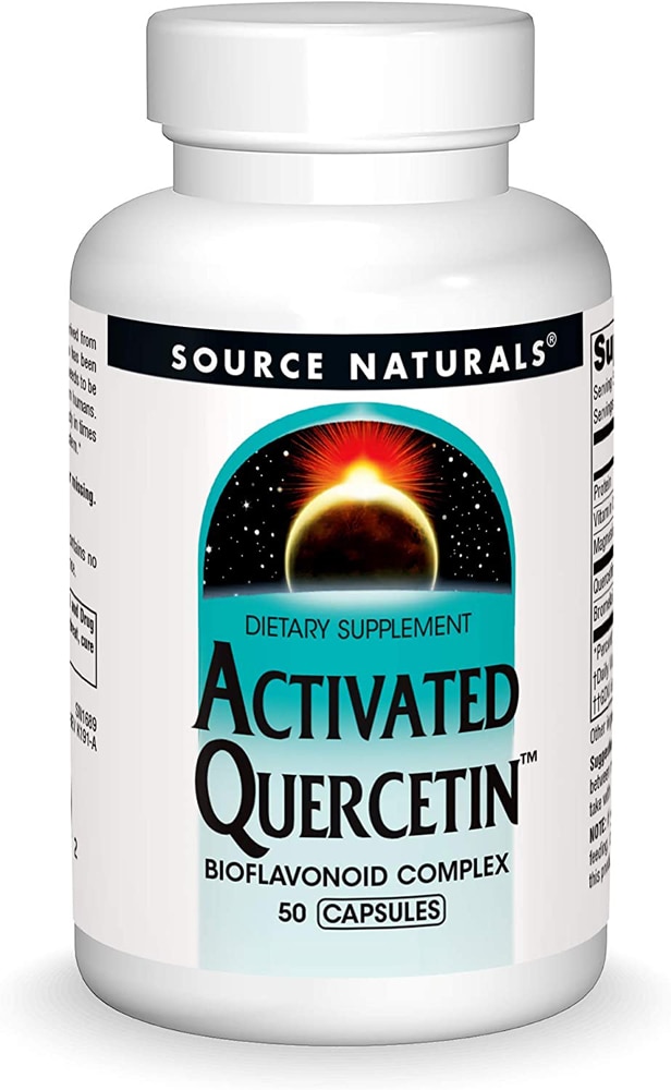 Активированный кверцетин™ Source Naturals -- 50 капсул Source Naturals