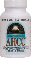 AHCC® -- 500 mg - 60 Capsules (Капсулы) Source Naturals