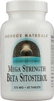Source Naturals Бета-ситостерол Mega Strength — 375 мг — 60 таблеток Source Naturals
