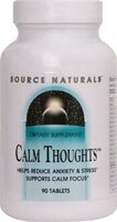 Calm Thoughts™ -- 90 Tablets (Таблетки) Source Naturals