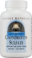 Хондроитин сульфат - 400 мг - 120 таблеток - Source Naturals Source Naturals