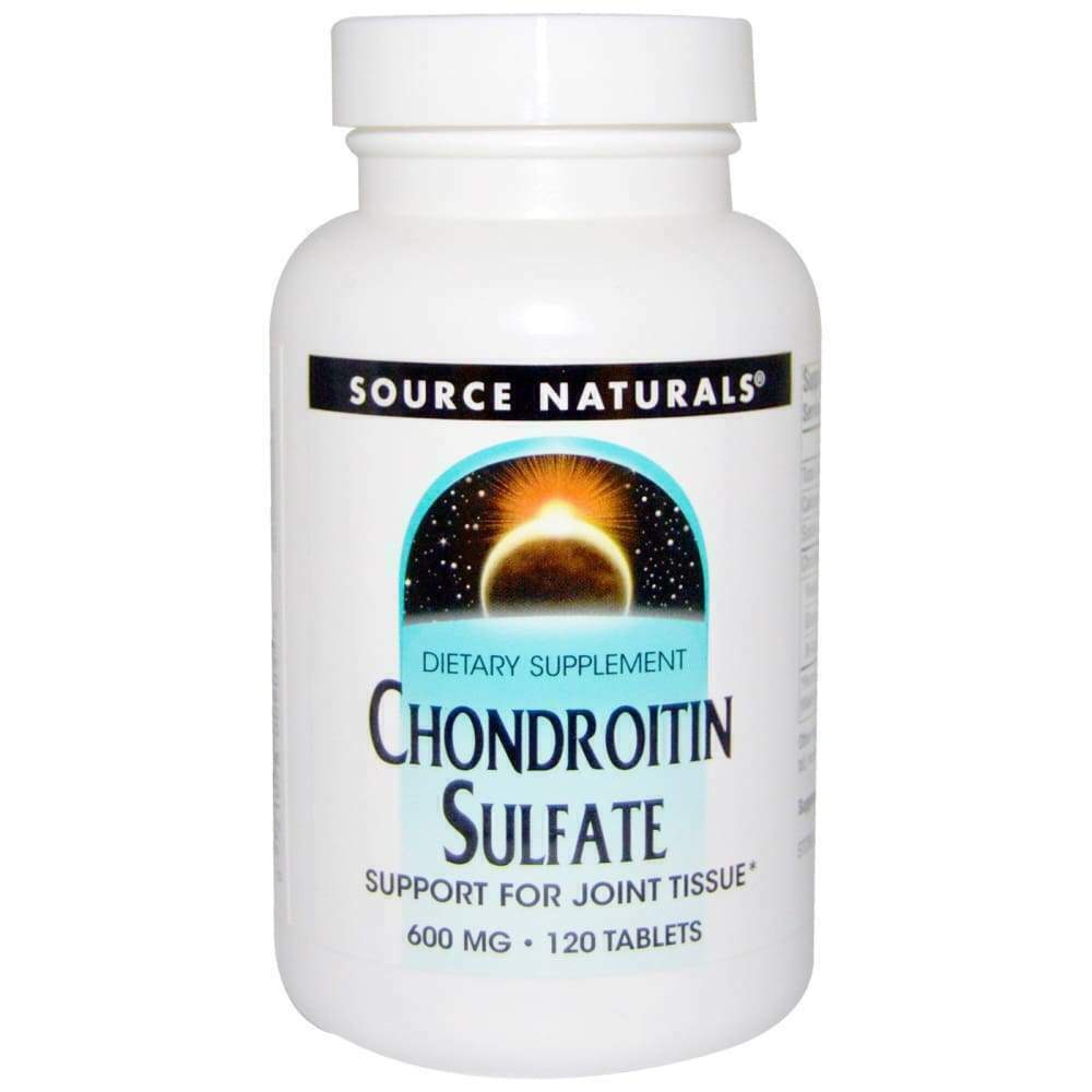 Хондроитин Сульфат - 600 мг - 120 таблеток - Source Naturals Source Naturals
