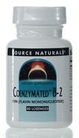 Coenzymated™ B-2 -- 60 пастилок Source Naturals