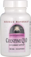 Source Naturals Коэнзим Q10 – 100 мг – 90 мягких таблеток Source Naturals