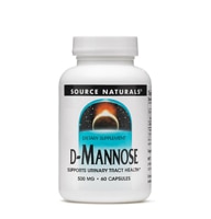 Source Naturals D-манноза — 500 мг — 60 капсул Source Naturals