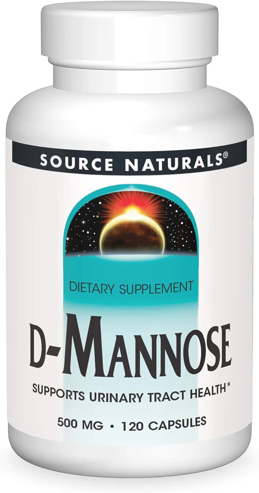 Source Naturals D-манноза — 500 мг — 120 капсул Source Naturals