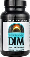 DIM -- 200 mg - 120 Tablets (Таблетки) Source Naturals