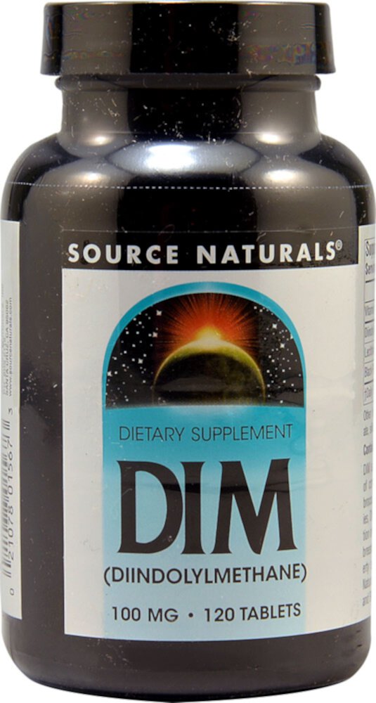 Source Naturals DIM дииндолилметан – 100 мг – 120 таблеток Source Naturals