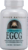 Source Naturals EGCG — 350 мг — 120 таблеток Source Naturals