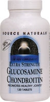 Source Naturals Extra Strength Glucosamine Chondroitin -- 120 таблеток Source Naturals