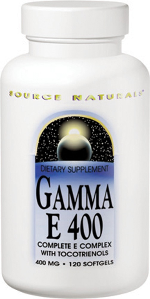 Gamma E 400 Complex™ -- 400 mg - 120 Softgels (Мягкие капсулы) Source Naturals