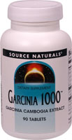 Garcinia 1000 -- 1000 mg - 90 Tablets (Таблетки) Source Naturals