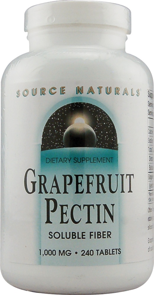 Grapefruit Pectin -- 1000 mg - 240 Tablets (Таблетки) Source Naturals