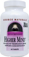 Higher Mind™ with Phosphatidylserine -- 60 Tablets (Таблетки) Source Naturals