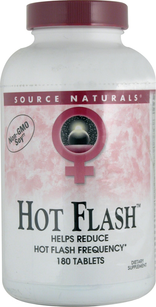 Hot Flash® -- 180 Tablets (Таблетки) Source Naturals