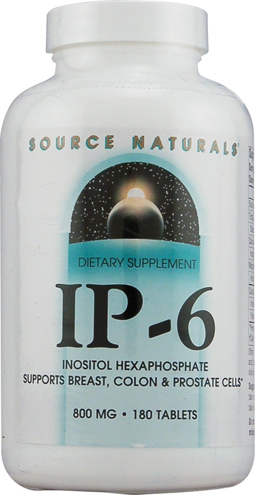 Source Naturals IP-6 Инозитолгексафосфат — 800 мг — 180 таблеток Source Naturals