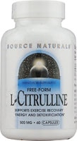 Source Naturals L-цитруллин — 500 мг — 60 капсул Source Naturals